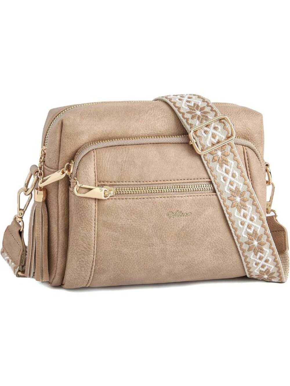 Stylish Vegan Leather Crossbody Bag for Women | Anti-Theft Purses & Handbag